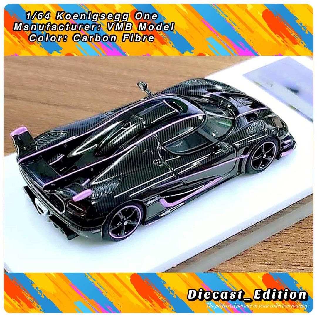 VMB 1/64 Koenigsegg One1 ケーニグセグ カーボン ピンク 未開封