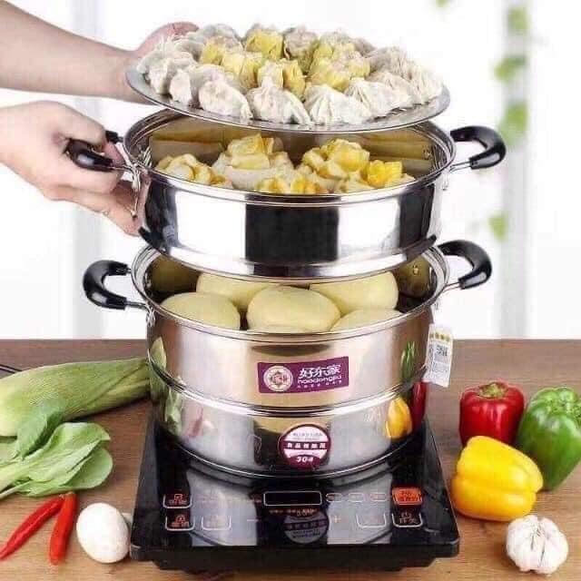 3 Layers Steamer Pot (Category: Bakeware) located in Manila. Submitted by affordshopz (Listing ID 1108543260, Image 3). Description: Quality Material: Stainless Steel kitchenware cooking pots SET 𝕄𝕠𝕣𝕖 𝕒𝕗𝕗𝕠𝕣𝕕𝕒𝕓𝕝𝕖 𝕒𝕟𝕕 𝕢𝕦𝕒𝕝𝕚𝕥𝕪 𝕚𝕥𝕖𝕞𝕤? 𝑽𝒊𝒔𝒊𝒕 𝒂𝒇𝒇𝒐𝒓𝒅𝒔𝒉𝒐𝒑𝒛 𝐍𝐎𝐖 𝑊𝒆 𝒐𝒇𝒇𝒆𝒓 𝑪𝑶𝑫 𝒂𝒏𝒅 1 𝒅𝒂𝒚 𝒅𝒆𝒍𝒊𝒗𝒆𝒓𝒚! 𝐶𝑜𝑛𝑡𝑎𝑐𝑡 𝑢𝑠: 09213129595 🇭 🇦 🇵 🇵 🇾 🇸 🇭 🇴 🇵 🇵 🇮 🇳 🇬 🇼 🇮 🇹 🇭 💚 🇦 🇫