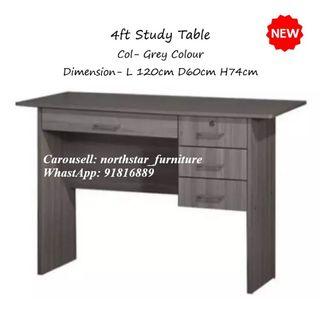 4FT Study Desk/ Study Table/ Writing Desk/ Writing Table/ Home Office Table Office Desk
