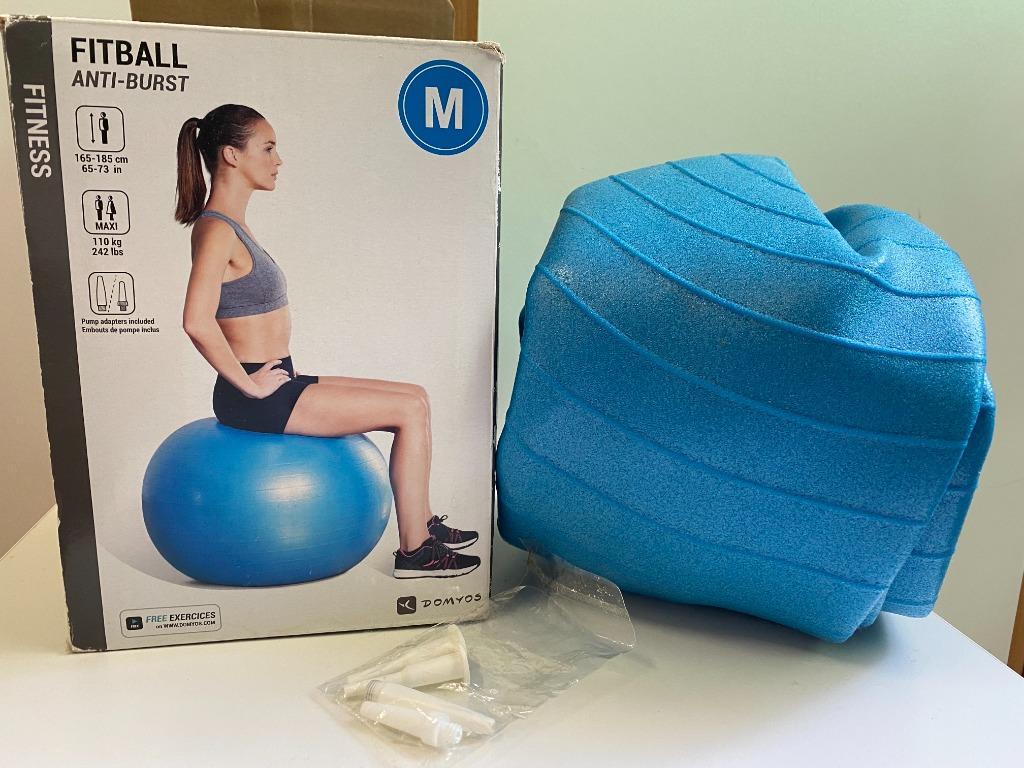 90 New Decathlon Fitball Anti Burst Carousell