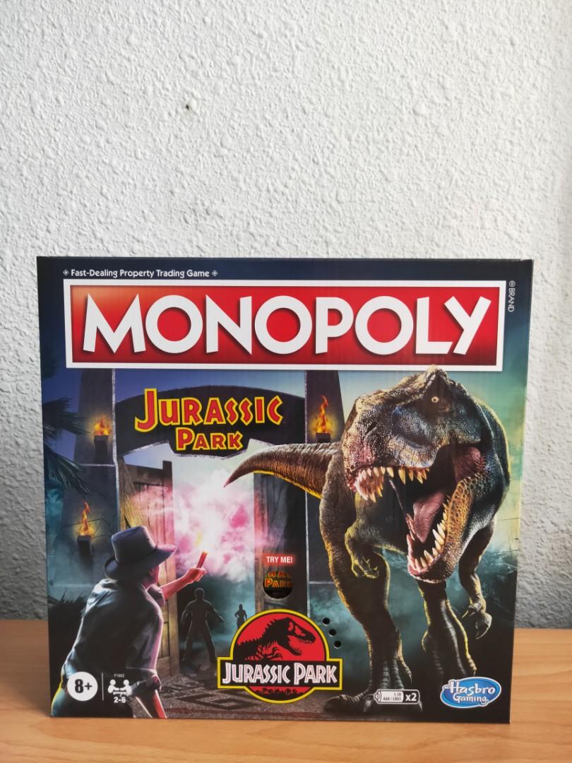 Brand New Authentic Hasbro Monopoly Monopoly: Jurassic Park