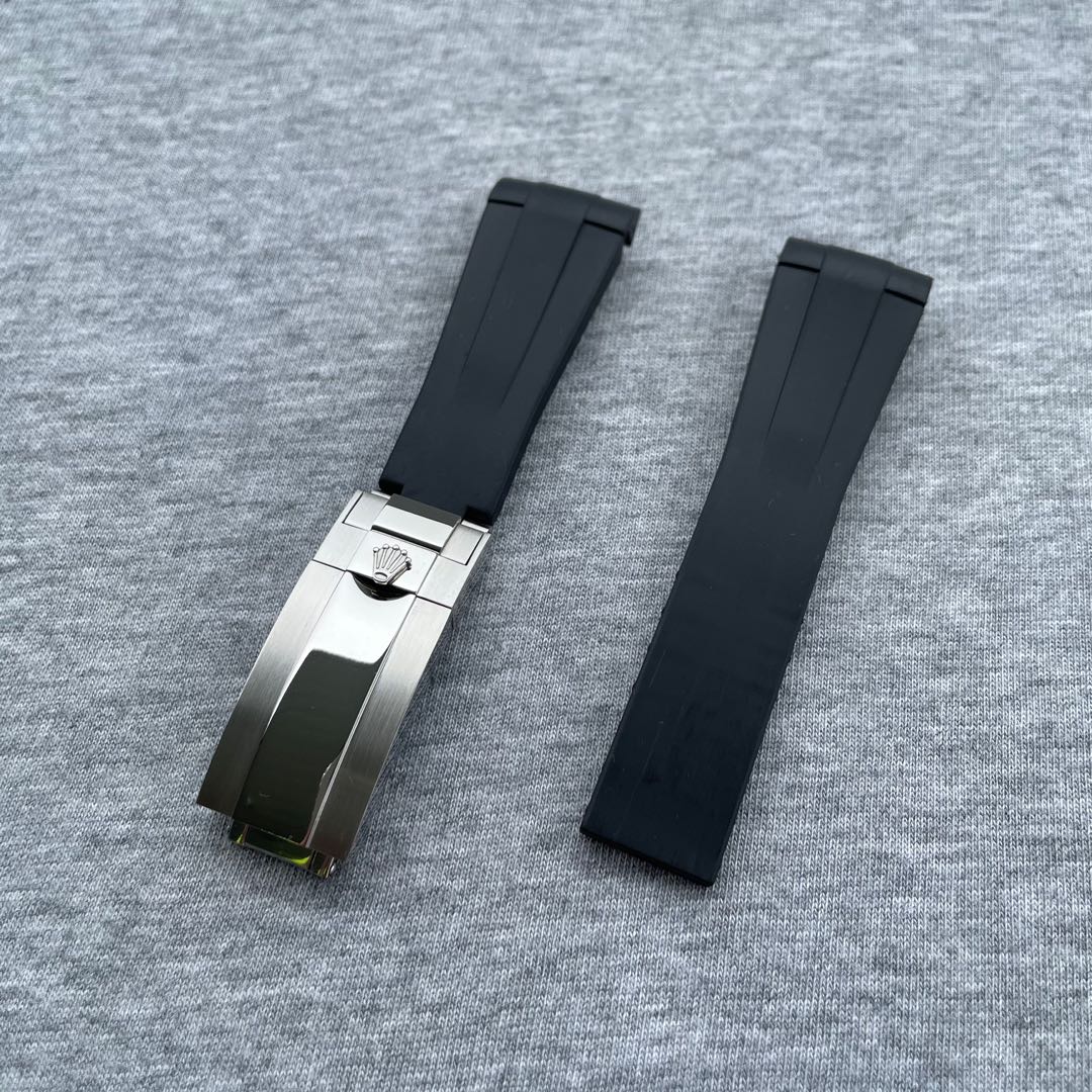 Rolex rubber shop strap with clasp