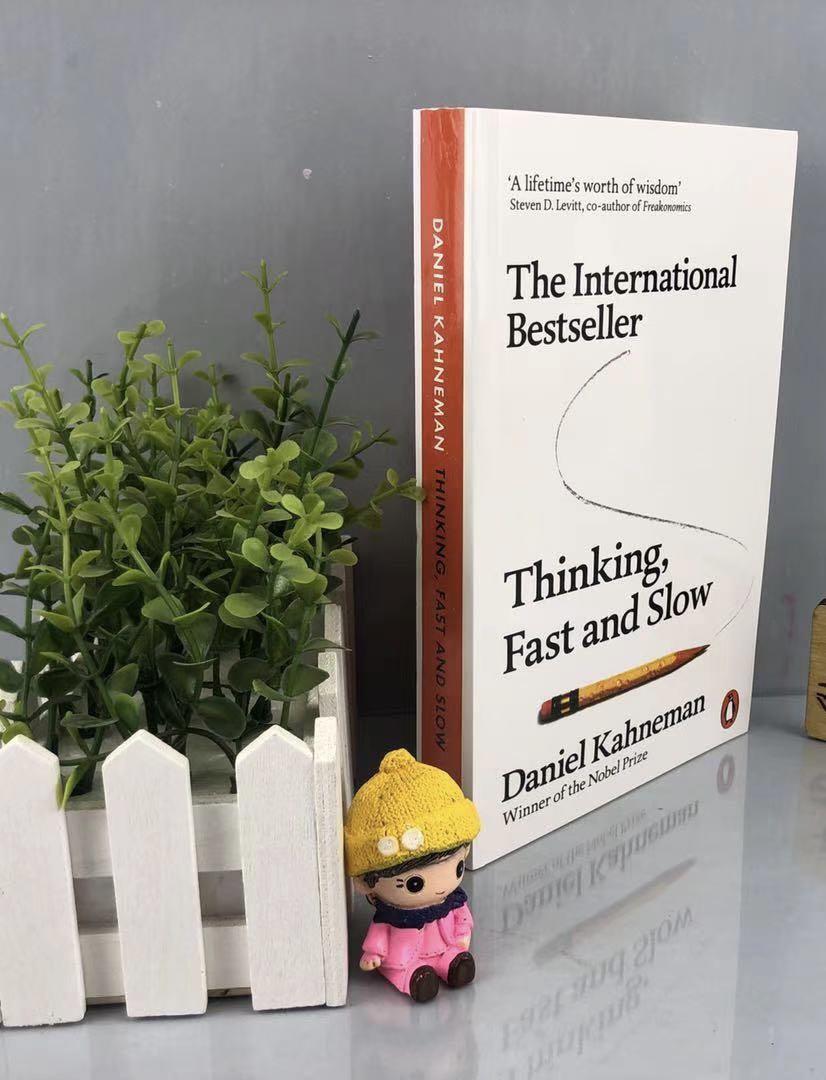✓630好評✓ 😀Novel/思考快與慢快思慢想英文版書籍康納曼Thinking Fast and Slow, 興趣及遊戲, 書本& 文具,  小說及非小說- Carousell