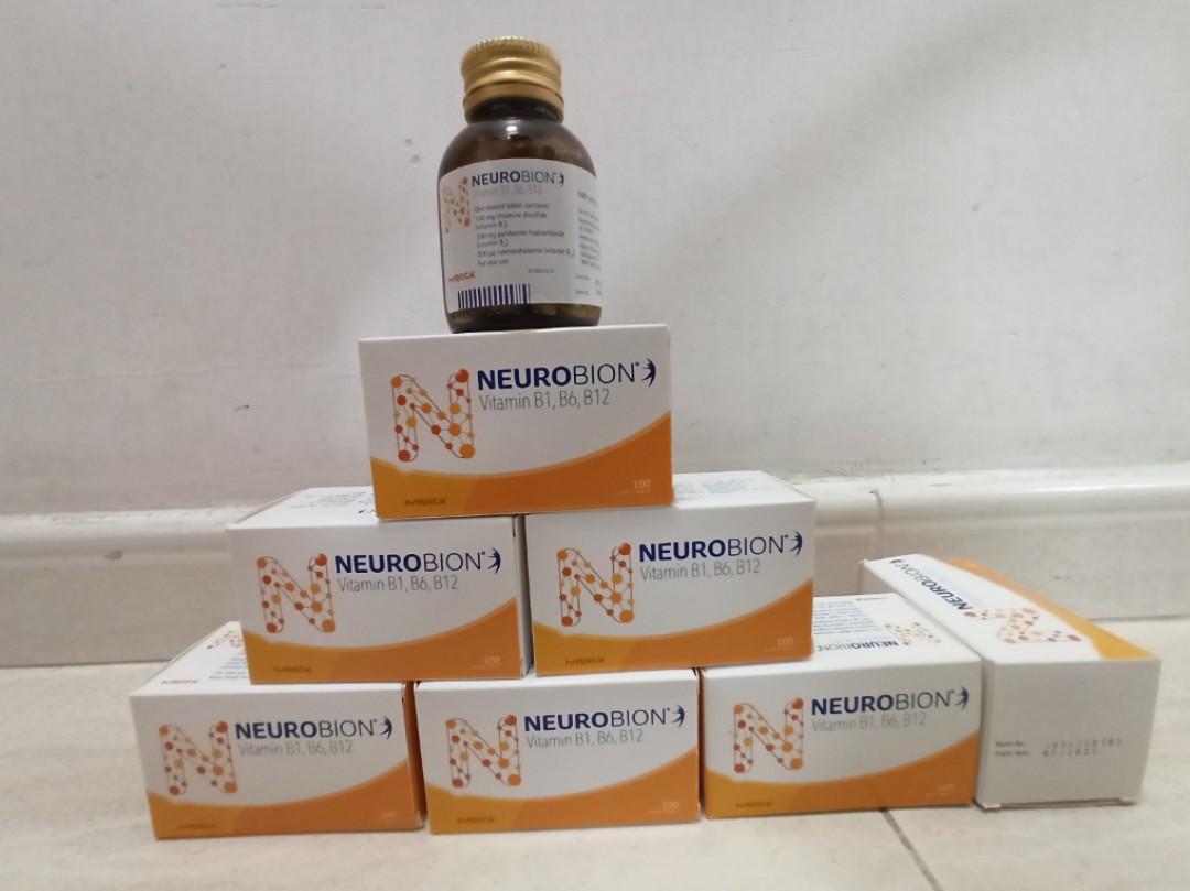 內絡必安維他命b群 B1 B6 B12 100粒裝原裝正貨奧地利製造exp 05 2023 健康及營養食用品 健康補充品 健康補充品 維他命及補充品