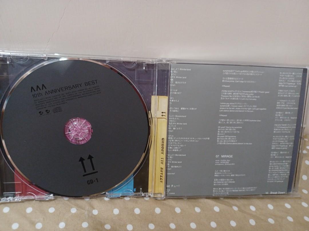 a 10th Anniversary Best 十週年專輯cd Dvd 日本偶像在旋轉拍賣