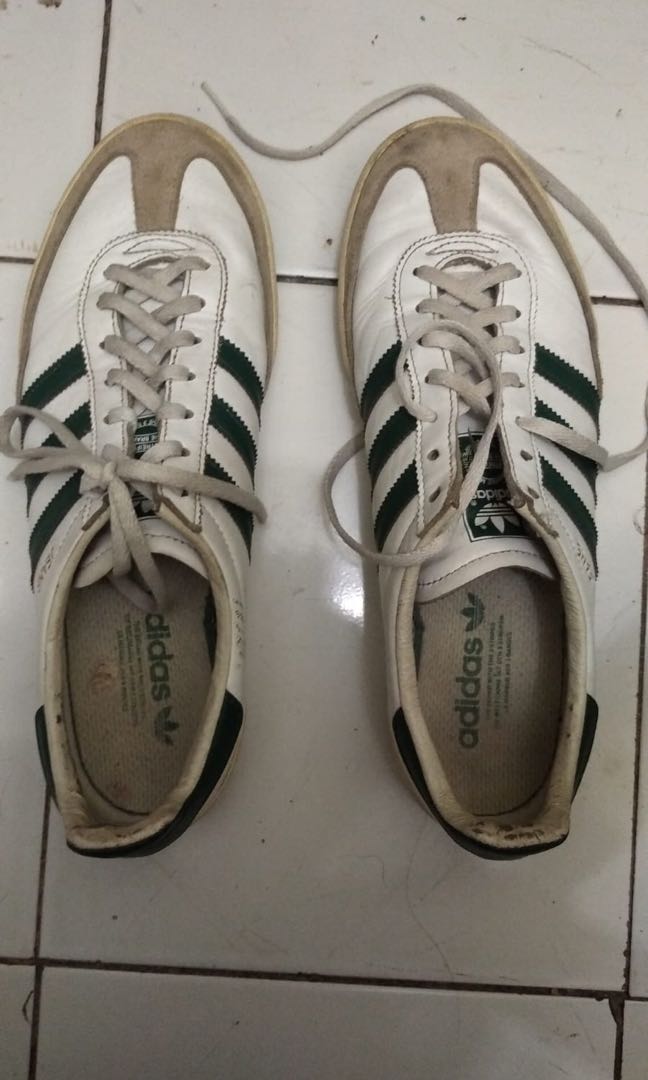 Adidas jeans leather 2024 trainers
