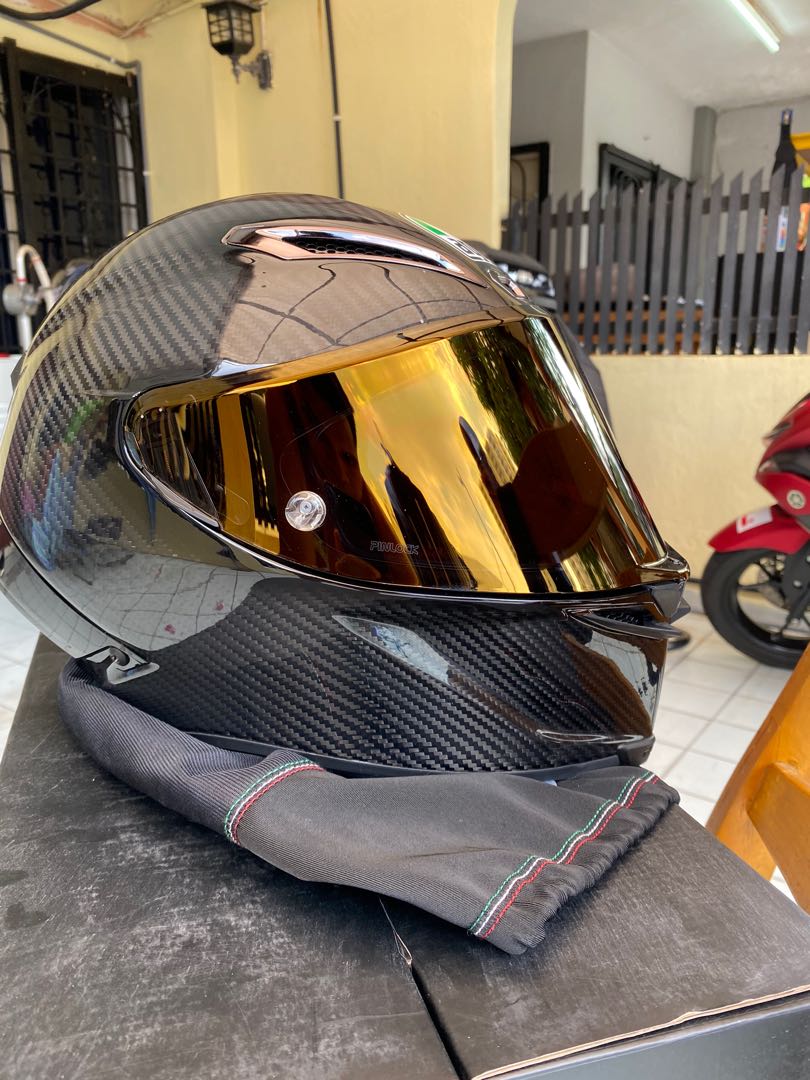 Agv pista gp rr gold sales
