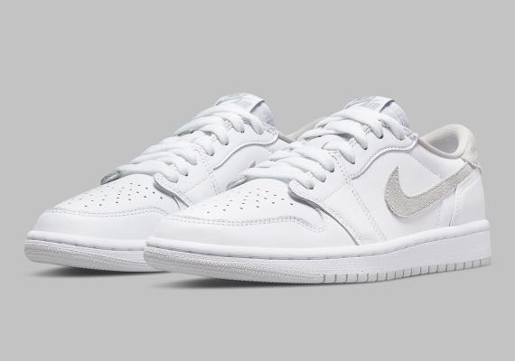 AJ1 low Neutral Grey Men s Fashion Footwear Sneakers on Carousell