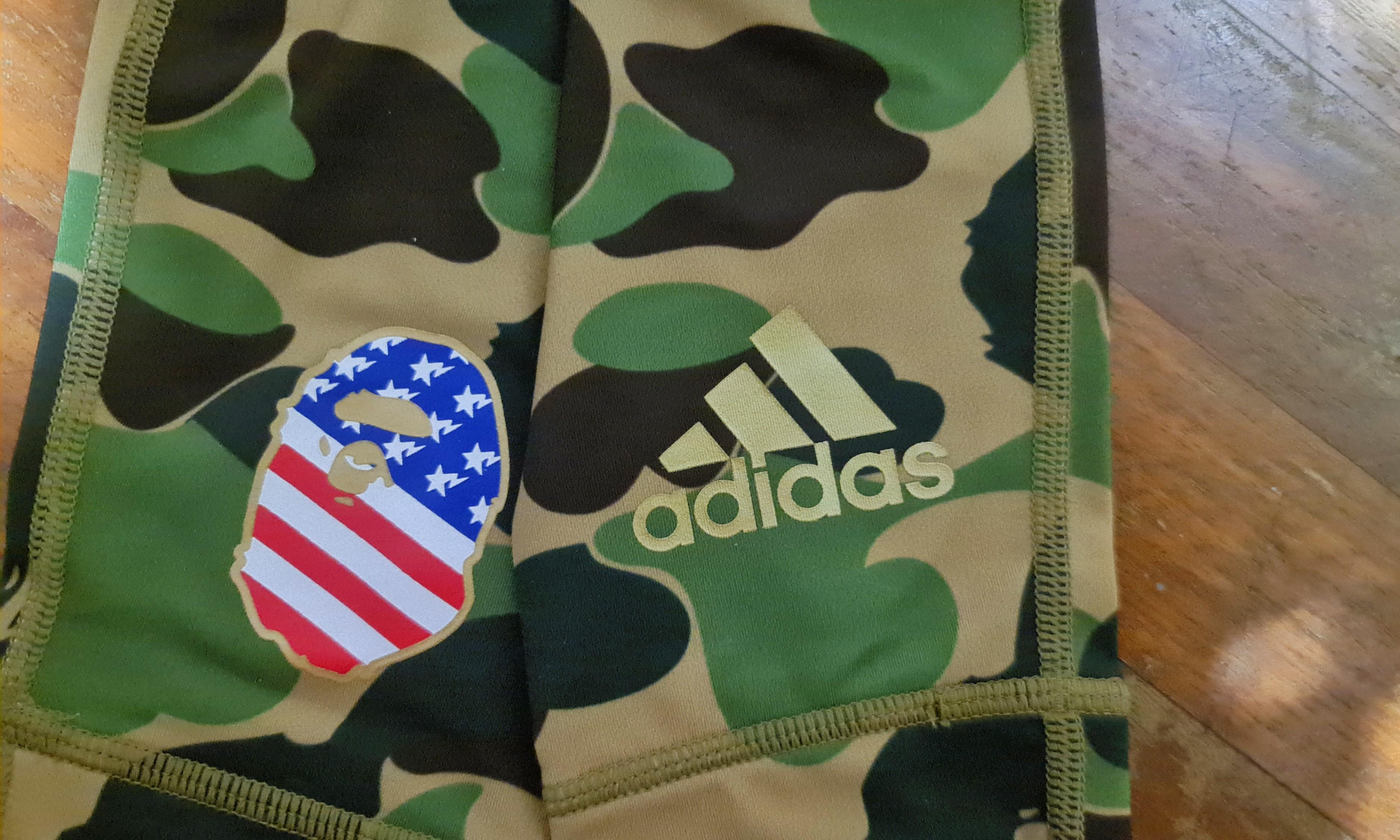 Adidas x bape tights store