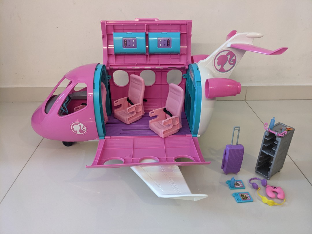 Barbie Dreamplane playset lightly used, Hobbies & Toys, Toys & Games