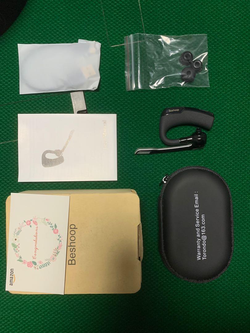 Beshoop bluetooth headset manual deals
