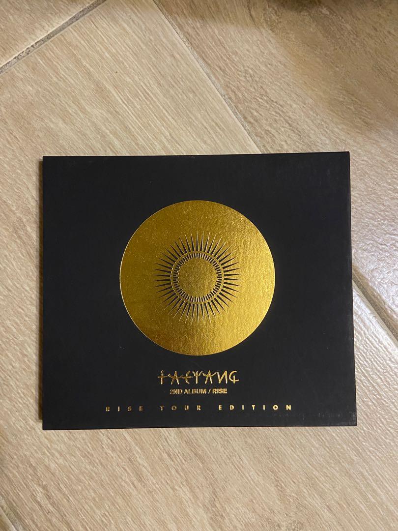【新品未開封】TAEYANG 2ND ALBUM RISE 韓国限定盤レアセット K-POP TAEYANG BIGBANG 2nd Album [RISE] CD + 48p Photobook