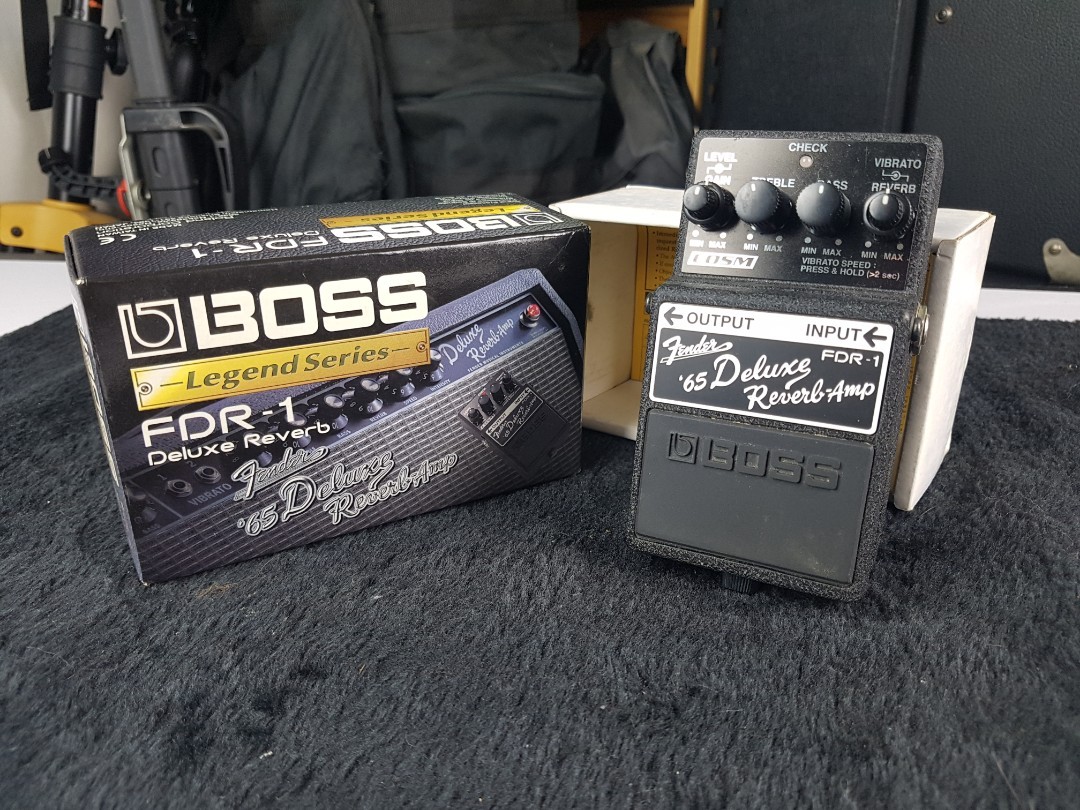 FDR-1　Boss　on　Legend　Hobbies　Instruments　Media,　Series　Deluxe　Reverb　Musical　Pedal,　Toys,　Music　Carousell