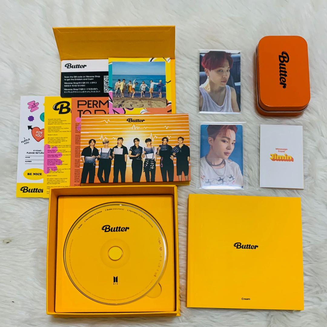 Bts Butter Cream Ver Jimin Set Hobbies Toys Memorabilia Collectibles K Wave On Carousell