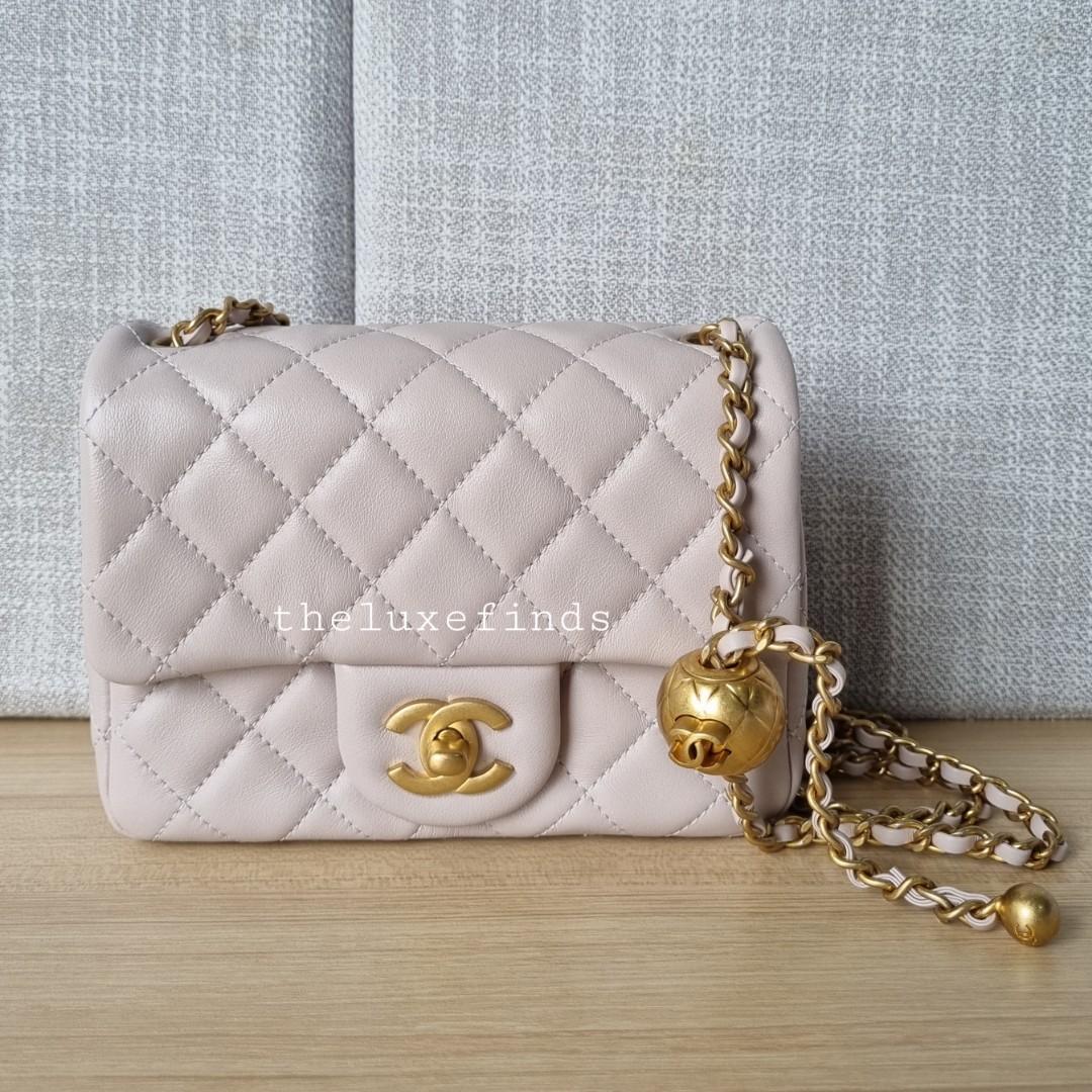 500+ affordable chanel pearl crush mini For Sale, Bags & Wallets
