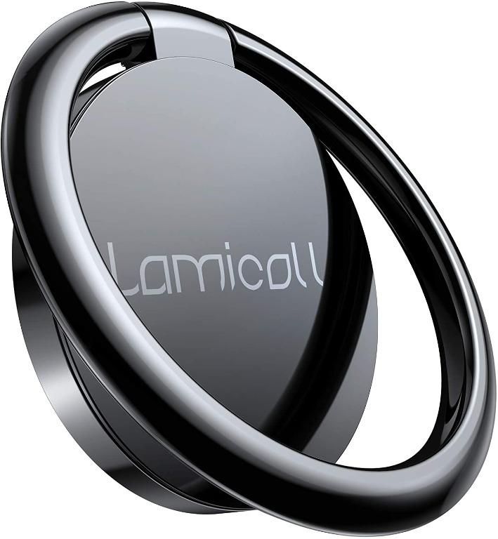 Cell Phone Ring Holder Finger Stand Lamicall Phone Kickstand, Metal