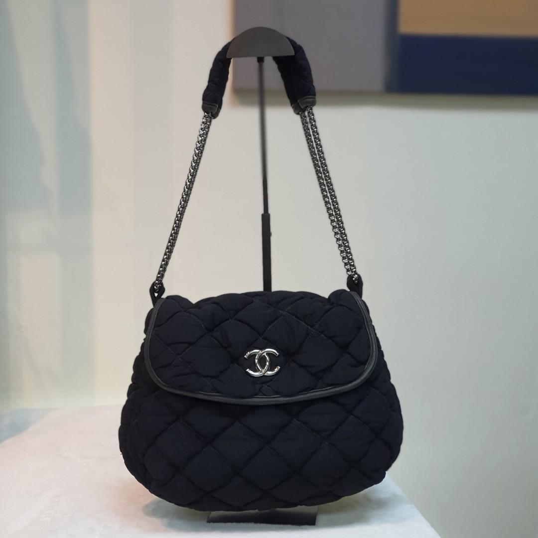 Chanel Bubble Quilted Flap Bag, Luxury, Bags & Wallets on Carousell