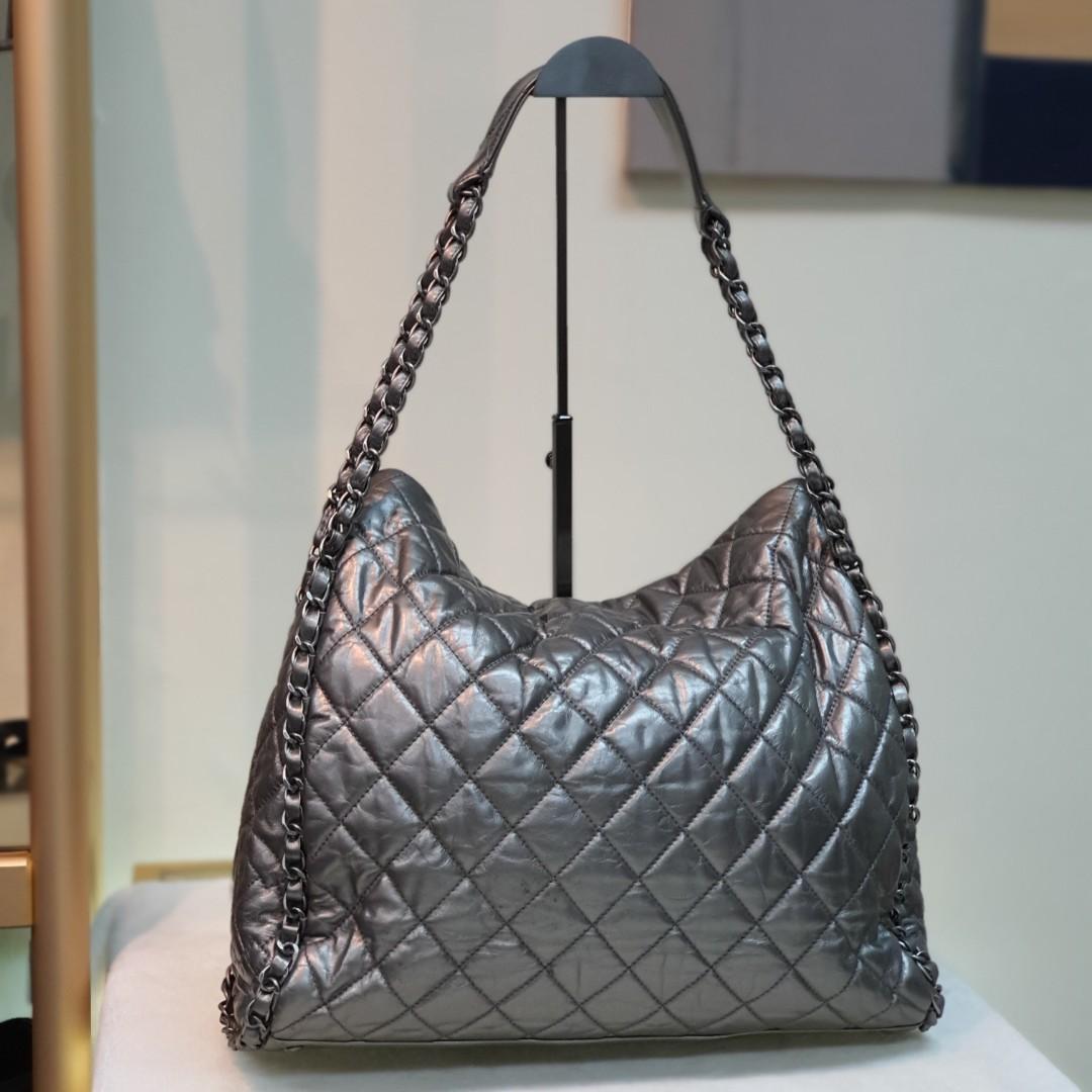 Chanel Mini Hobo 22, Luxury, Bags & Wallets on Carousell