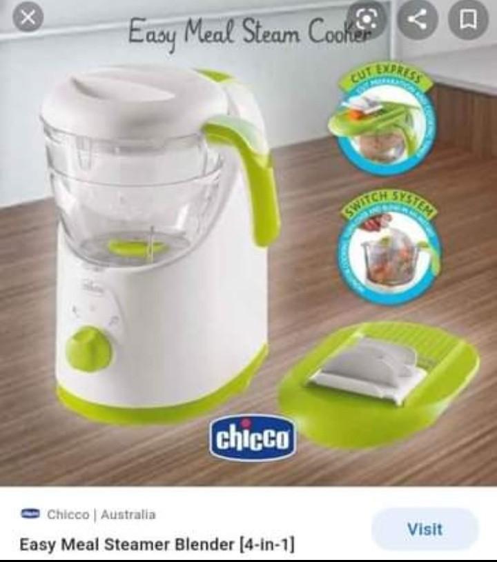 Chicco 4in1 Steamer & Blender, Babies & Kids, Nursing & Feeding