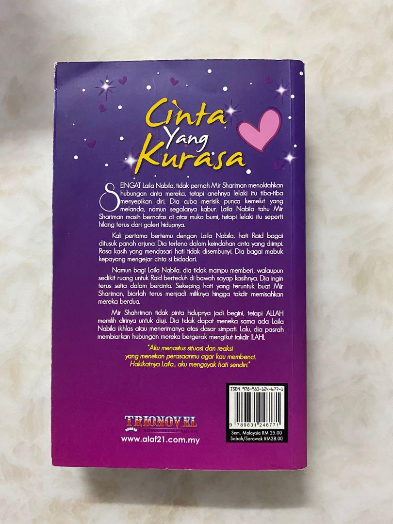 Cinta Yang Kurasa By Anis Ayuni Novel Buku Cerita Books Stationery Books On Carousell