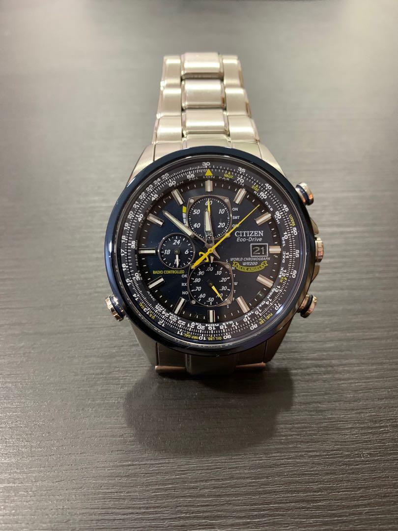 Citizen eco drive deals blue angels world chronograph