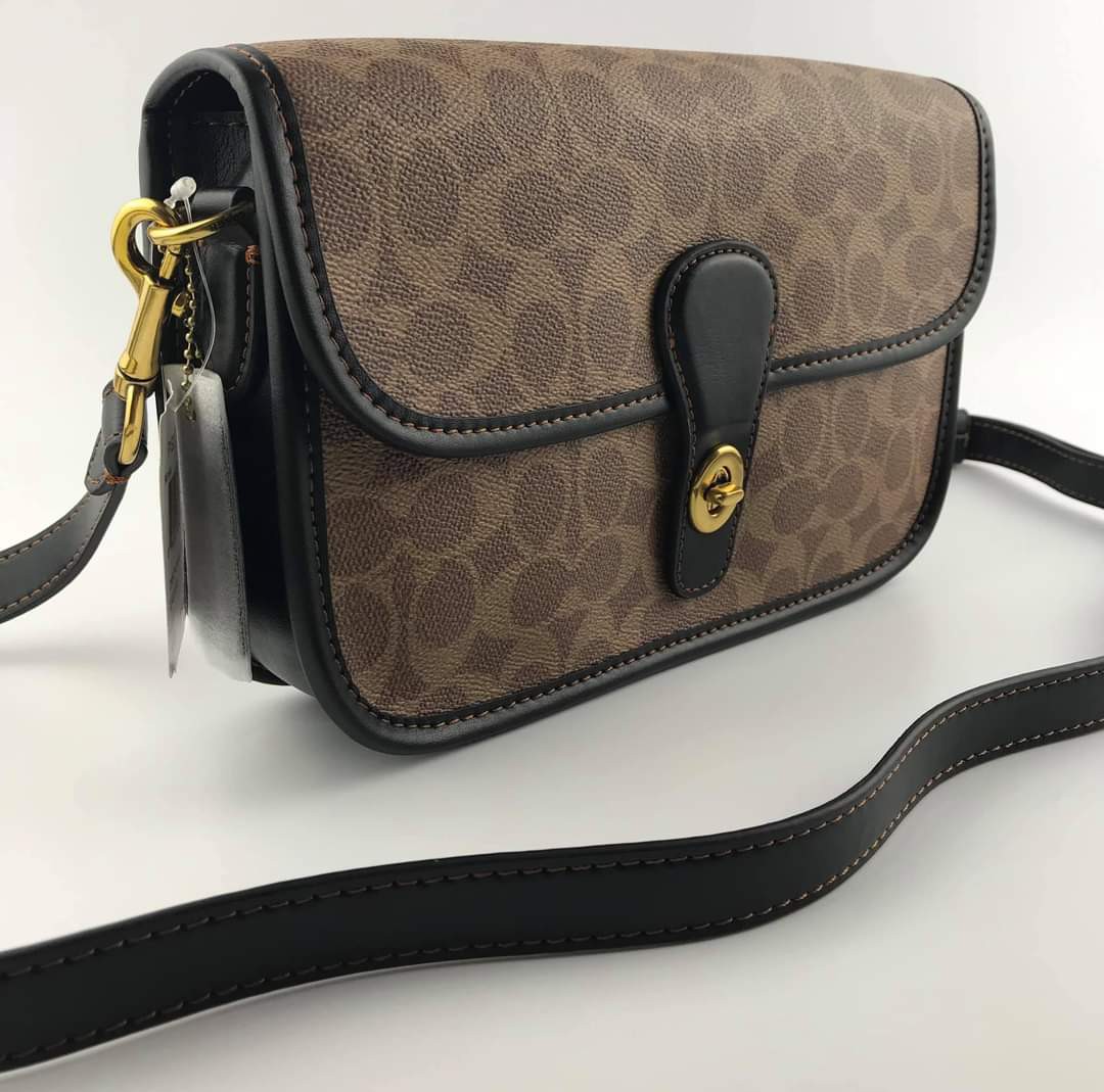 Coach turnlock tab messenger shop