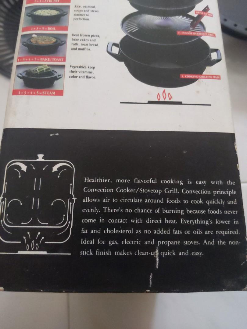 Convection cooker stove top grill, TV & Home Appliances, Kitchen