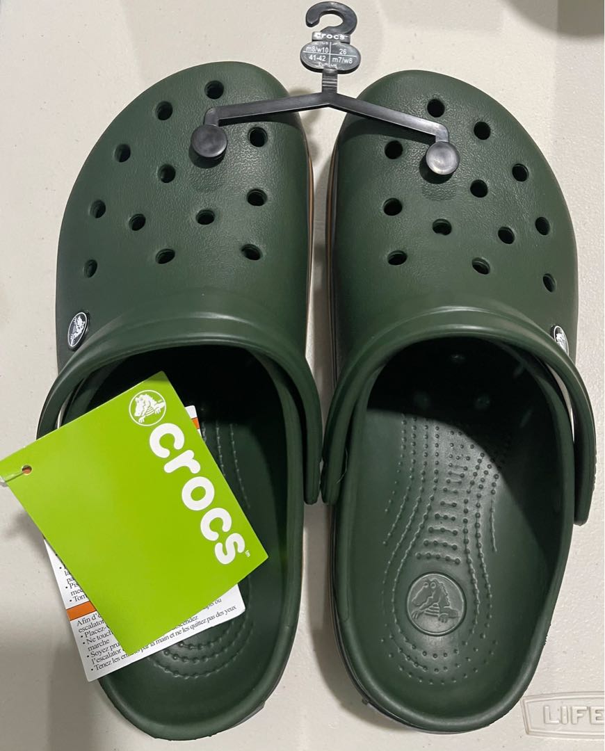 Forest deals green crocs