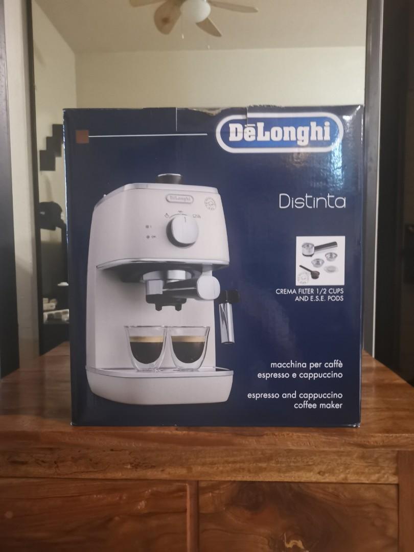 Delonghi distinta espresso machine, TV 