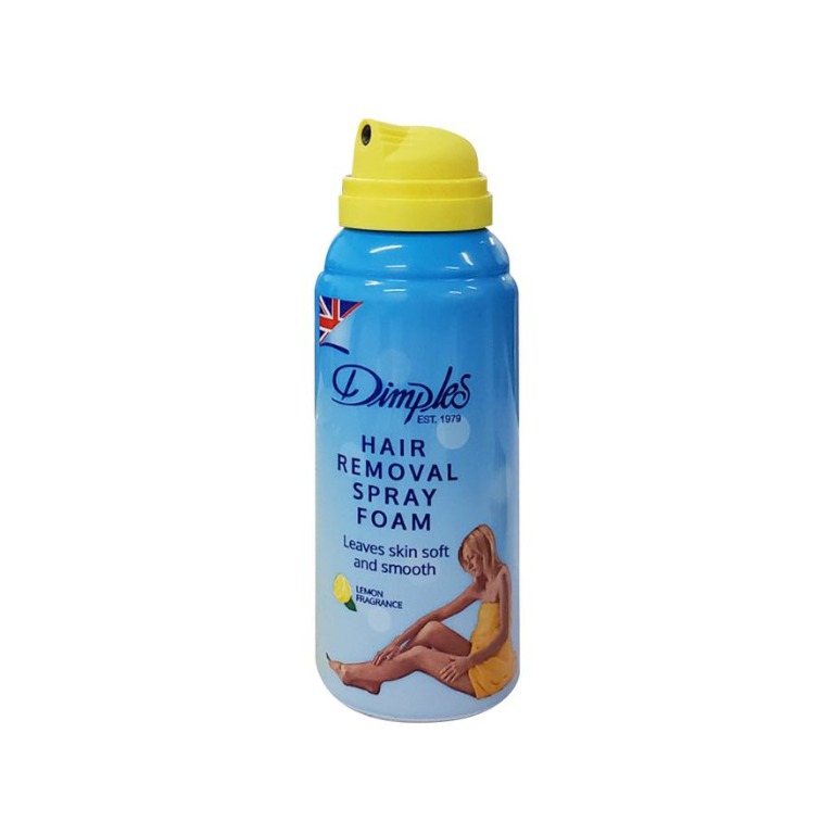 DIMPLES Hair Removal Spray Foam 100ml, Beauty & Personal Care, Bath