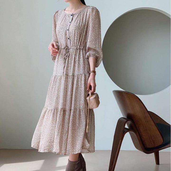 Dodry 優雅飄逸連身長裙 N1528 女裝 女裝裙 Carousell