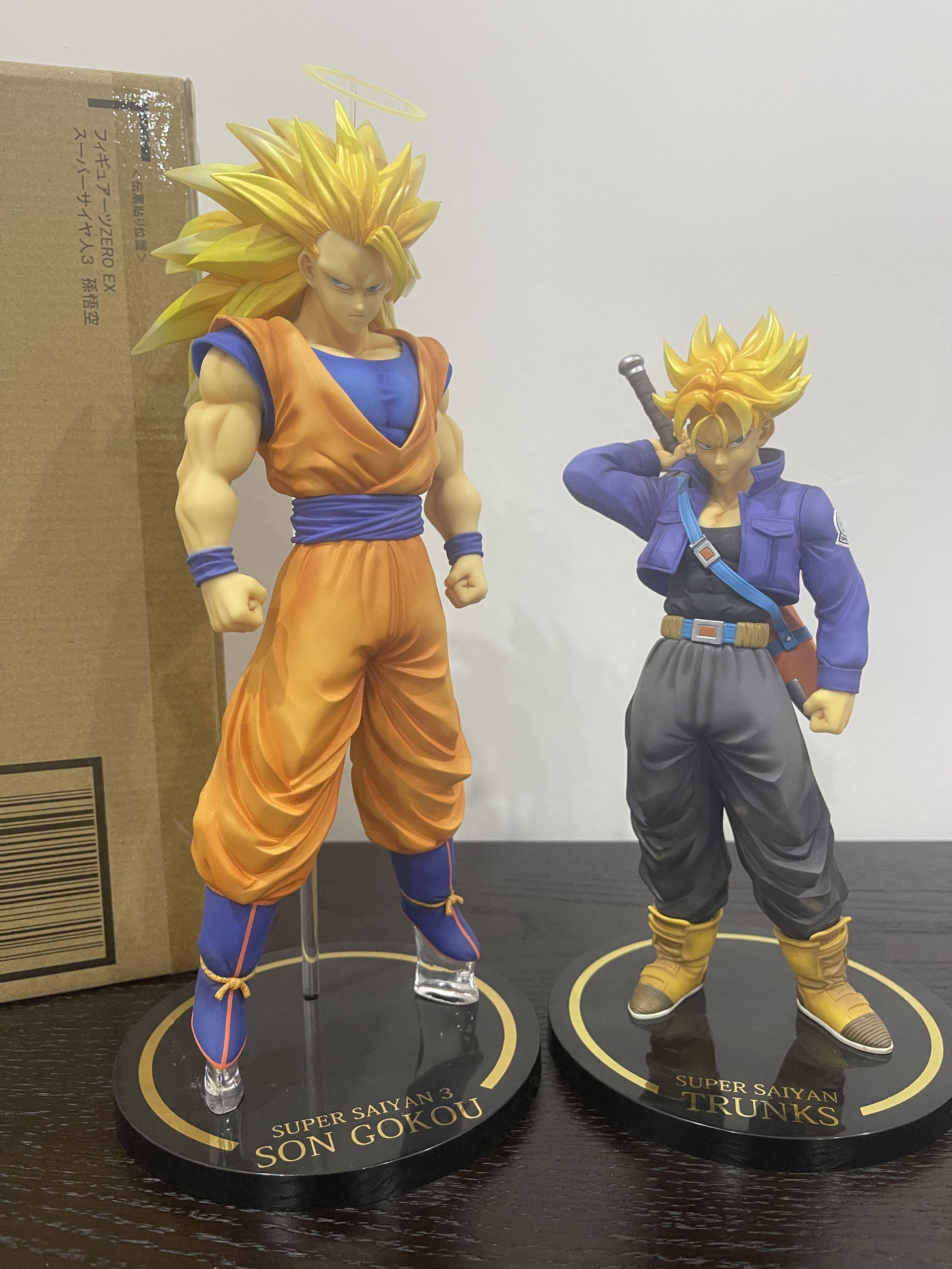 Dragon Ball Z Figuart Zero Ex Goku SSJ3 & Trunk SSJ, Hobbies & Toys