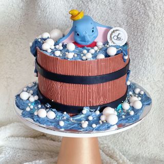 1st Birthday Party Dumbo Baby Shower Cake Disney Dumbo Cake Topper
