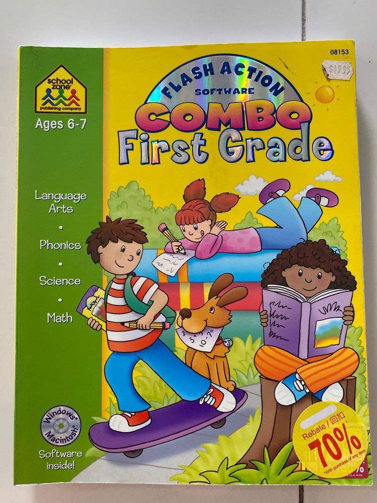 First grade activity book - age 6-7, Hobbies & Toys, Books ...