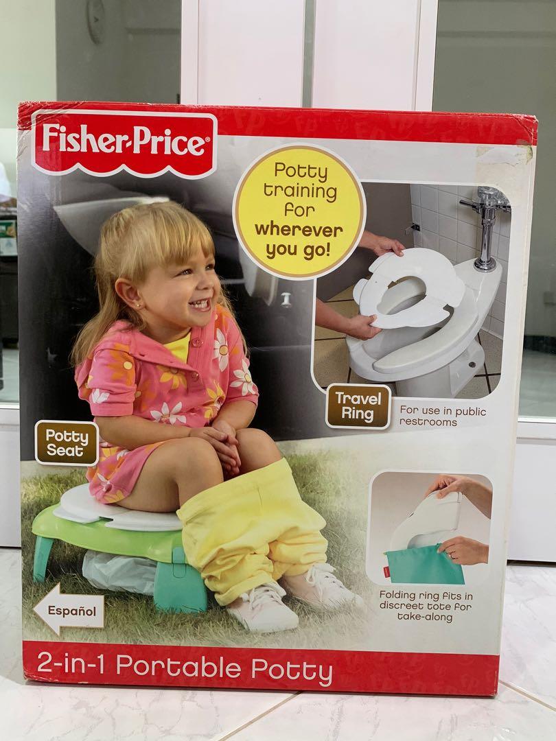 Fisher Price 2in1 Portable Potty / Potty Training , Babies & Kids
