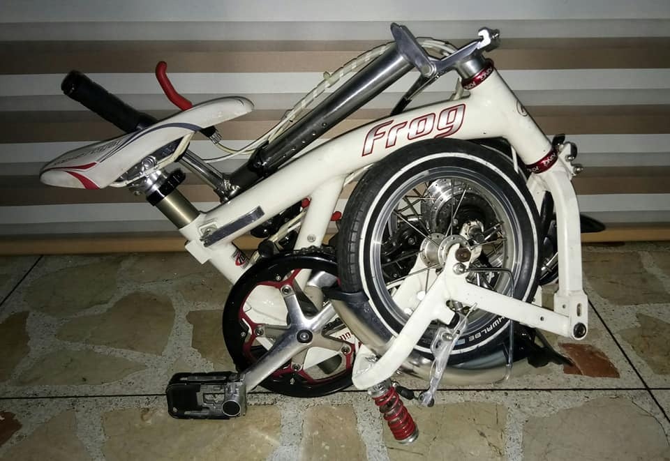 Birdy frog folding bike hot sale