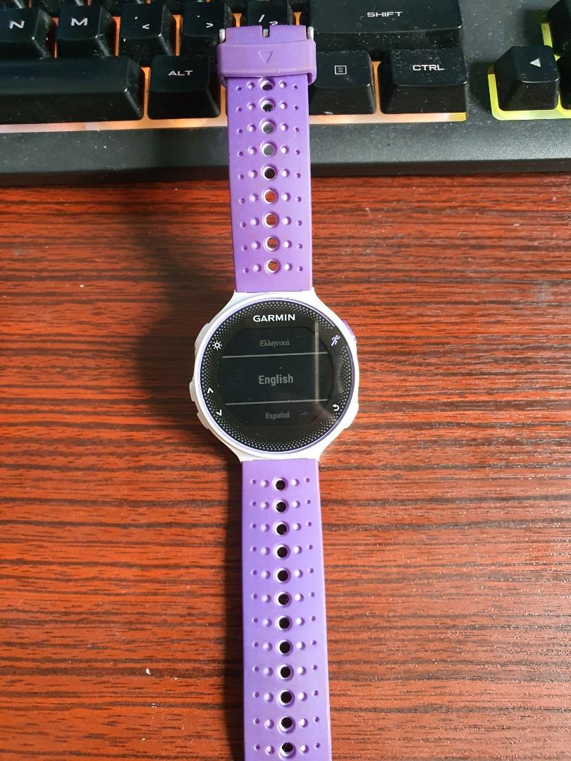 Garmin forerunner 230 purple hotsell