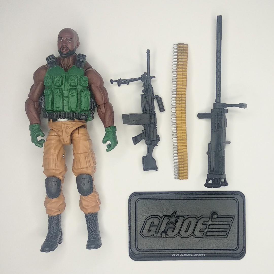 GiJoe Retro Collection Roadblock Action Figure 3.75 Hasbro
