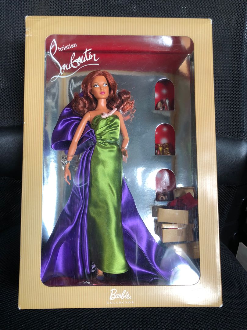 Gold Label Barbie Collector Anemone by Christian Louboutin ...