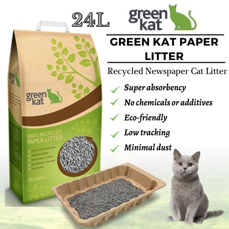 Paper litter cat shop
