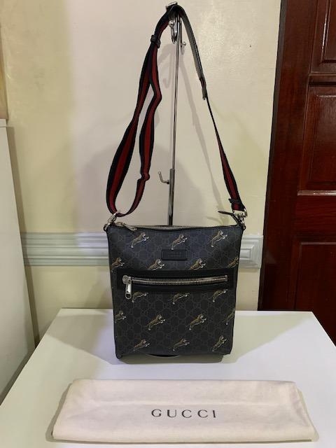 Gucci tiger man bag on sale