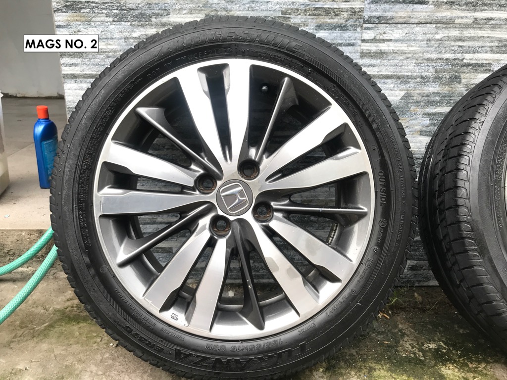 HONDA JAZZ VX MAGS STOCK MAGS 4K EACH, Car Parts & Accessories, Mags