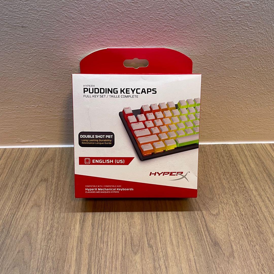 HyperX Pudding Keycaps (white), Computers & Tech, Parts & Accessories