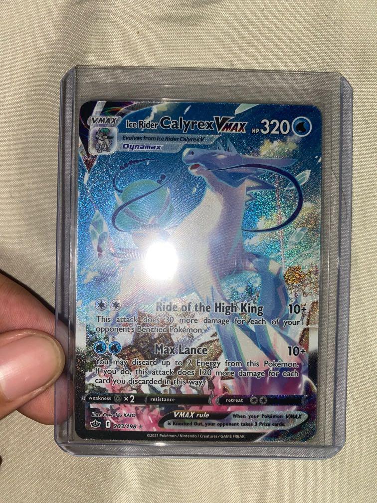 ice rider calyrex vmax alt art, Hobbies & Toys, Toys & Games on Carousell