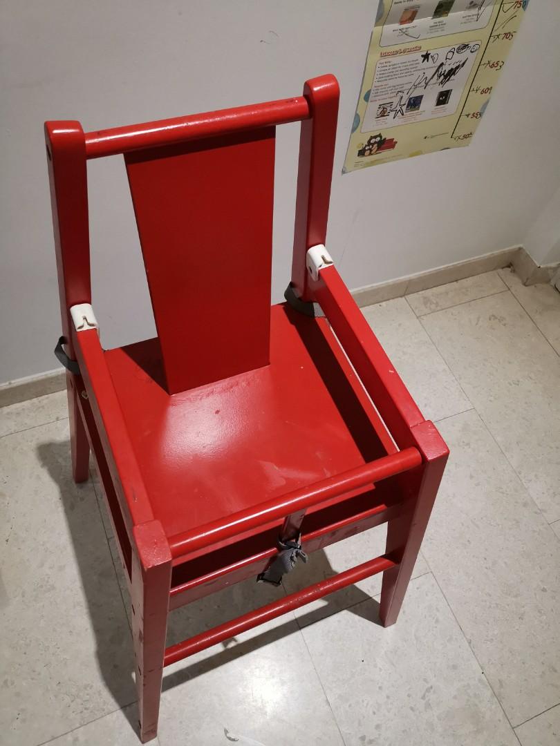Ikea Blames wooden High Chair, Babies & Kids, Baby Nursery & Kids
