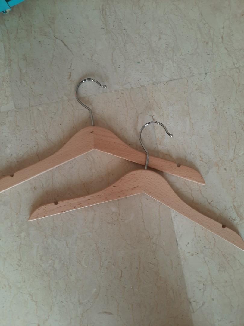 IKEA kids wooden hangers 22 Furniture Home Living Home Improvement Organisation Hooks Hangers on Carousell