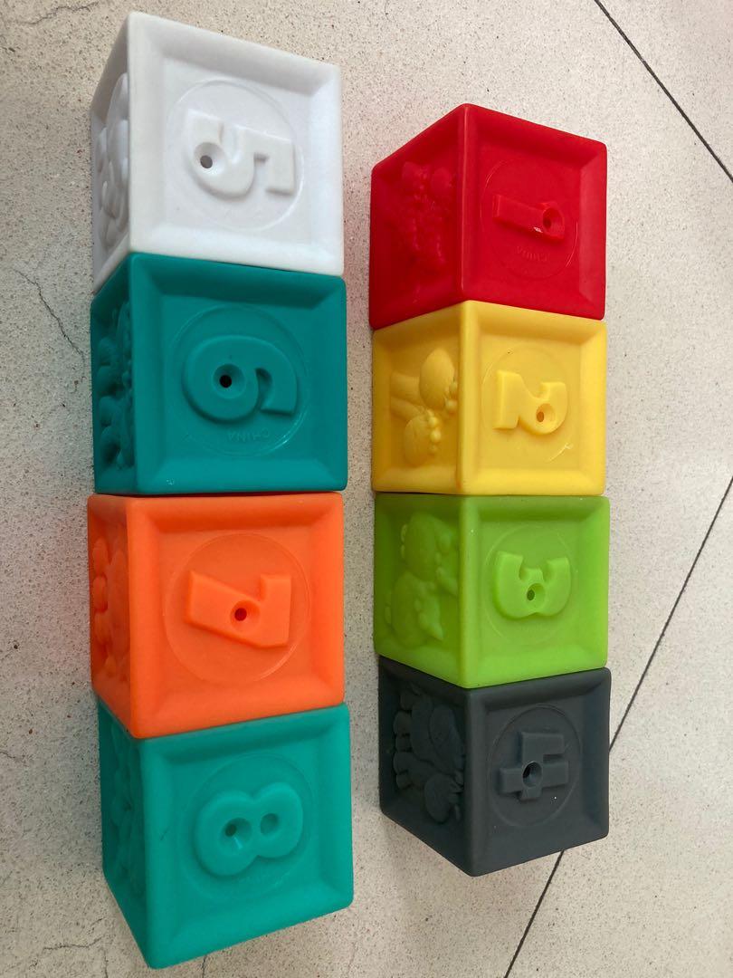 Infantino rubber sale blocks