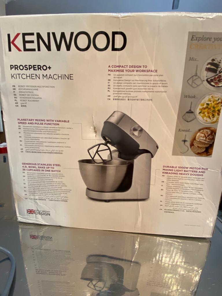 Brand New) Kenwood Prospero Stand Mixer KHC29AOSI 4.3L Silver, TV & Home  Appliances, Kitchen Appliances, Hand & Stand Mixers on Carousell