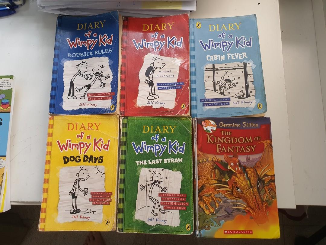 Diary of a Wimpy Kid (Bilingual version) 18 books, Hobbies & Toys, Books &  Magazines, Children's Books on Carousell