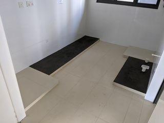 Kitchen Renovation: Construct Kitchen Cabinet/Island Cement Concrete Mortar Base/Kerb/Platform, Fridge and Washing Machine Cement Concrete Mortar Base/Kerb/Platform/Plinth